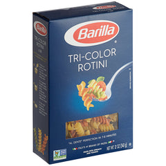 Barilla Tri Color Rotini Pasta 340g
