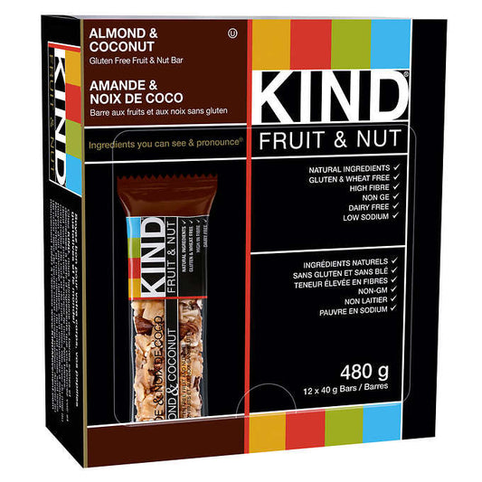 KIND Almond Coconut Granola Bars 12 × 40 g