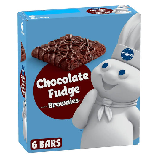 Pillsbury Chocolate Fudge Brownies Bars | 150g, 6 Bars