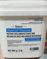 Sysco Imperial Instant Hollandaise Sauce Mix | Restaurant-Grade | 895g
