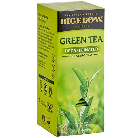 Bigelow decaf green tea 28ct - Best before food