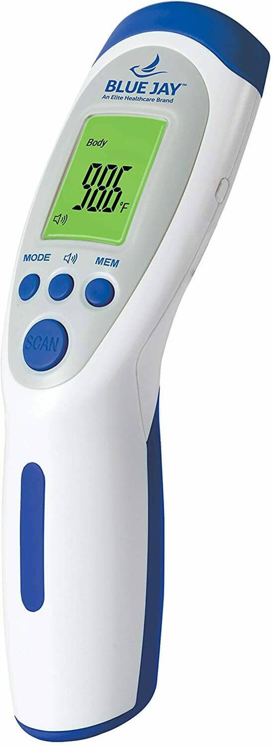 Blue Jay Touch Free Digital Medical Thermometer - Best before food