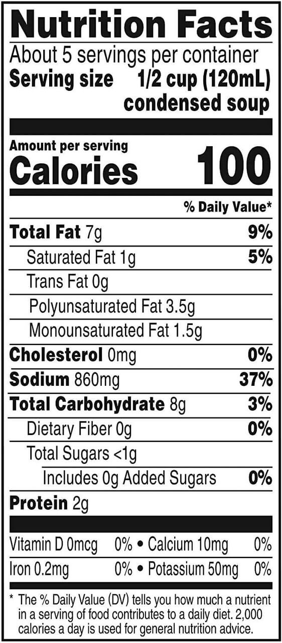 CAMPBELL'S Cream Of Mushroom Soup 1.36 L (12 pack) - Best before food