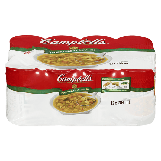 CAMPBELL'S Club de Soupe aux Légumes Pack 12 x 284 ml