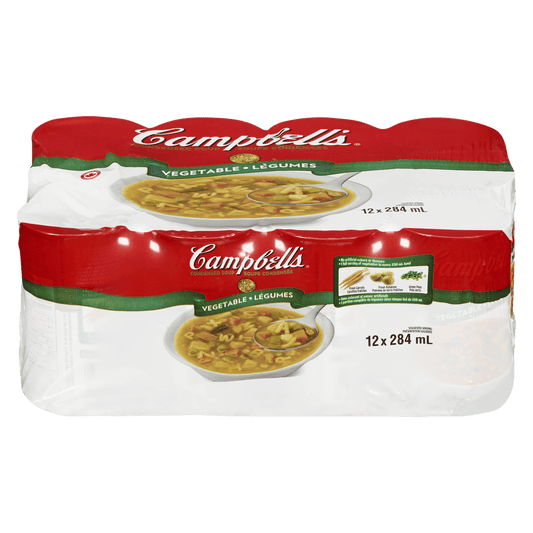 CAMPBELL'S Vegetable Soup Club Pack 12 x 284 ml