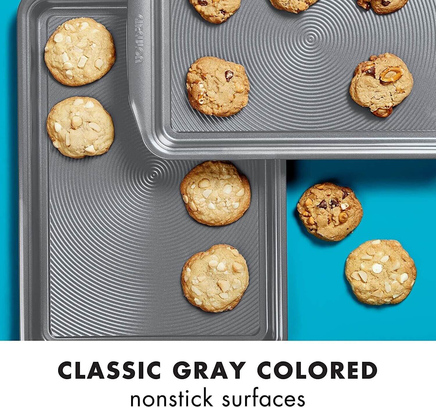 Circulon 10 Piece Non-Stick Bakeware Set Grey - Best before food