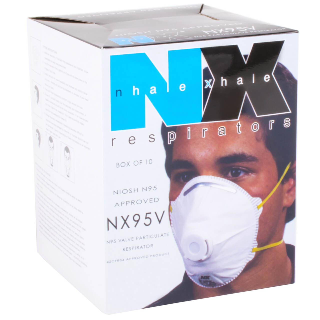 Cordova N95 Particulate Respirator Face Masks 10/box - Best before food