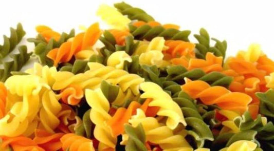 Delverde Tricolor fusilli Pasta 5 Lbs - Best before food