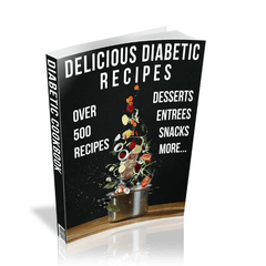 Livre électronique de recettes sur le diabète - Plus de 500 recettes savoureuses pour les diabétiques