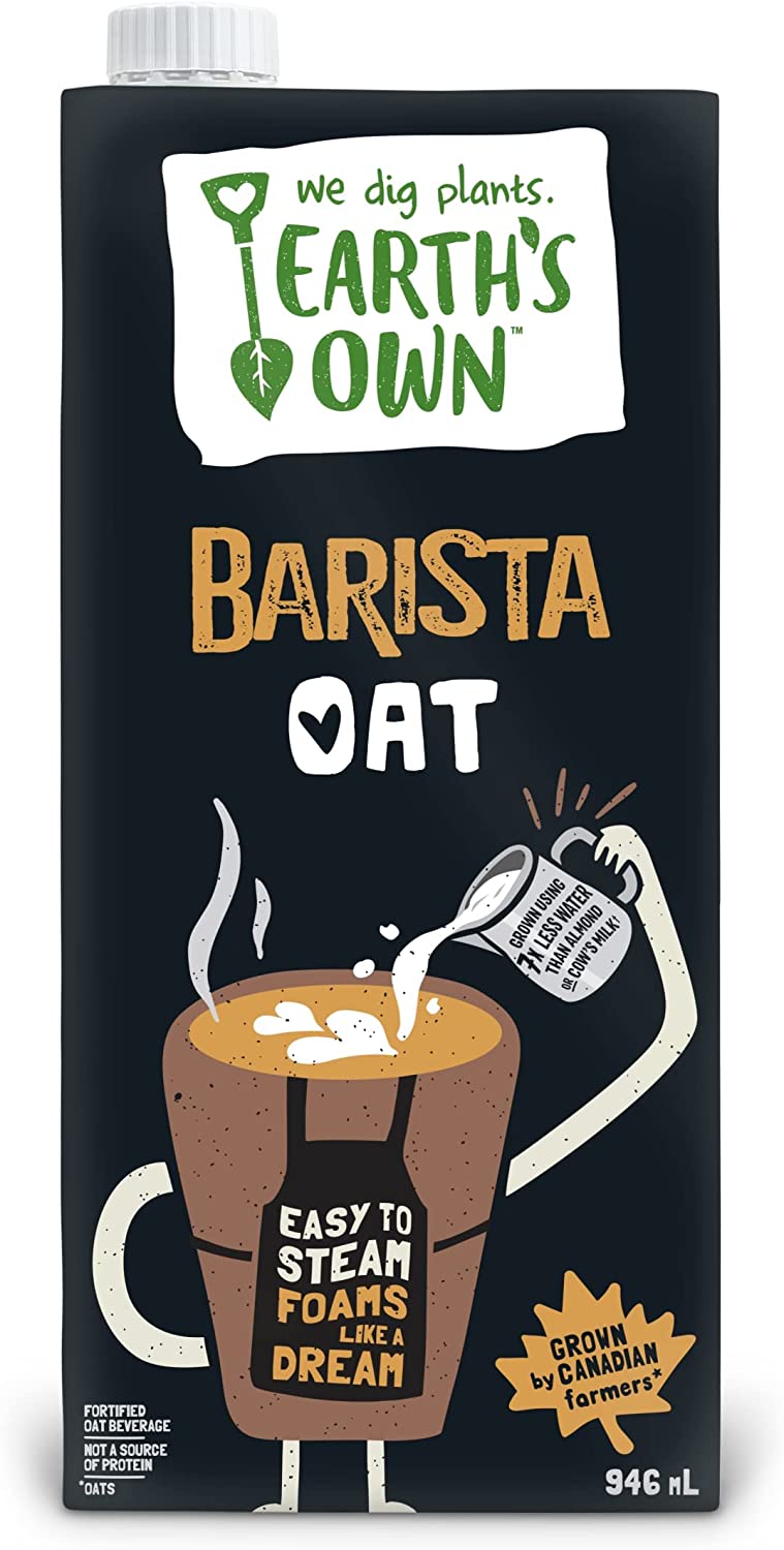 Earth's Own - Oat Milk Barista Edition | 12 Pack - 946ml - Best before food