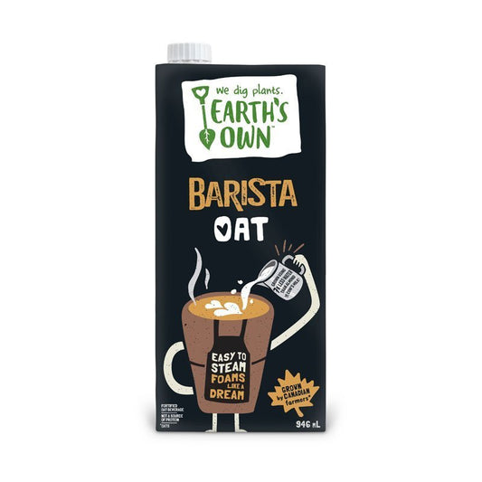 Earth's Own - Oat Milk Barista Edition | 12 Pack - 946ml - Best before food