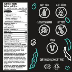 Earth's Own - Soy Milk Barista Blend 946ml/32oz | 12 Pack - Best before food
