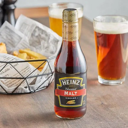 Heinz 12 oz. Gourmet Malt Vinegar - Best before food
