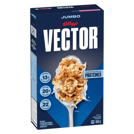 Kellogg's Vector Meal Replacement Jumbo, 850g, Cereal