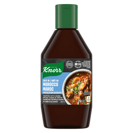 Knorr Taste of Morocco Concentrated Bouillon Stock 250ml - Best before food