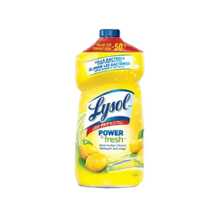 Lysol All Purpose Cleaner, Pour, Lemon, 1.2 L, Multi Surface Cleaner - Best before food
