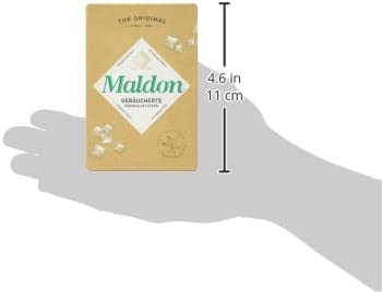 Maldon Smoked Sea Salt Flakes 125g - Best before food