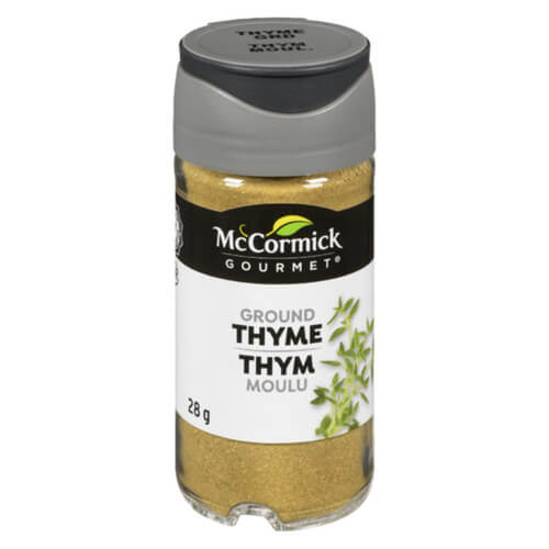 McCormick Gourmet Thyme Ground 43 g - Best before food