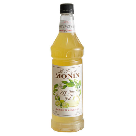 Monin Premium Key Lime Pie Flavoring Syrup 1 Liter - Best before food