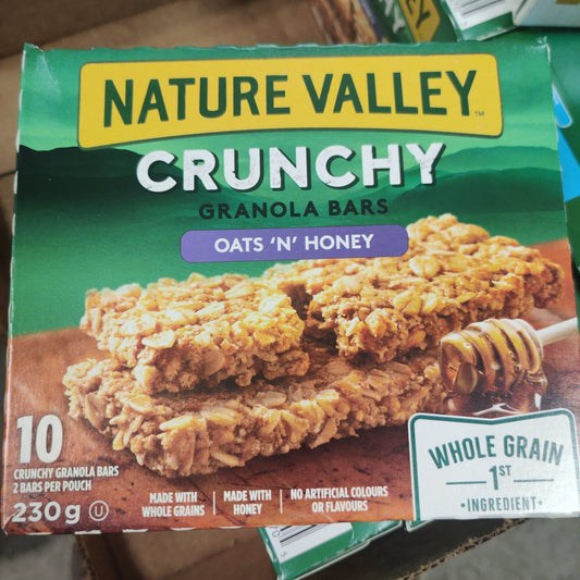 Nature valley oats n honey - Best before food