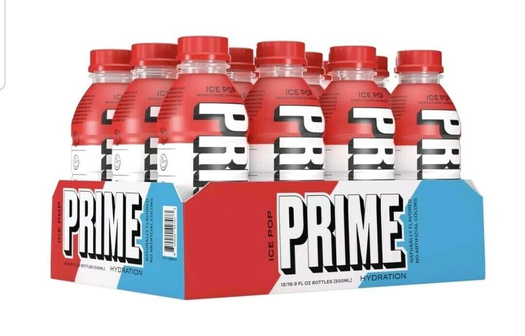 PRIME Hydration Drink 500ml | Multiple Flavors | 12 Pack - Best before food