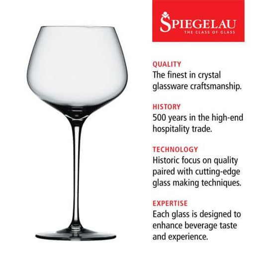 Spiegelau Willsberger 25.6 oz Burgundy glass (set of 4) - Best before food