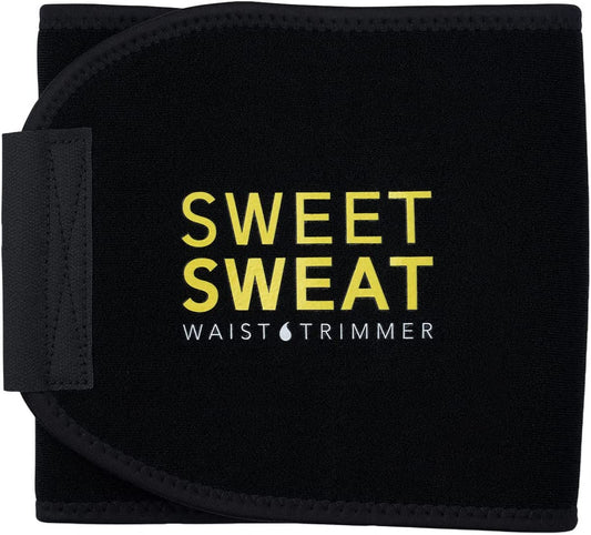 Sports Research Sweet Sweat Waist Trimmer- Men & Women - Best before food
