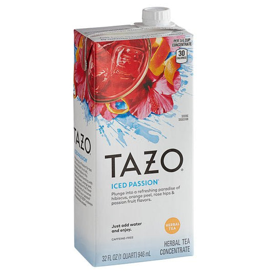 Tazo 32 fl. oz. Tisane Glacée Passion Sucrée Concentré 1:1 