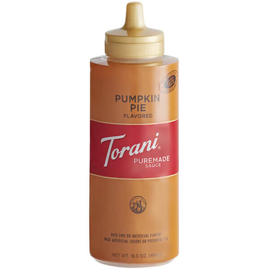 Torani Puremade Pumpkin Pie Flavoring Sauce 16.5oz - Best before food