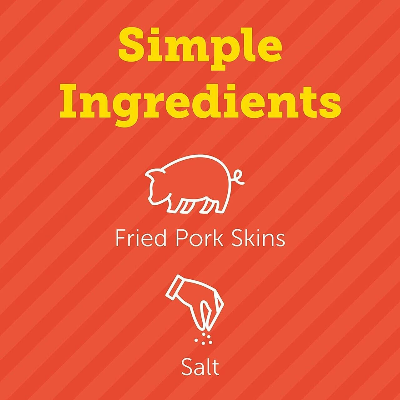 UTZ Original Pork Rinds | Zero Carbs | Keto Friendly - 510 g/18oz - Best before food